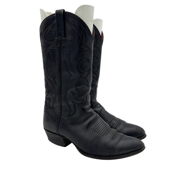 El Dorado Handmade 9300 Leather Cowboy Boots Men's 9D Western Workwear - Picture 1 of 15